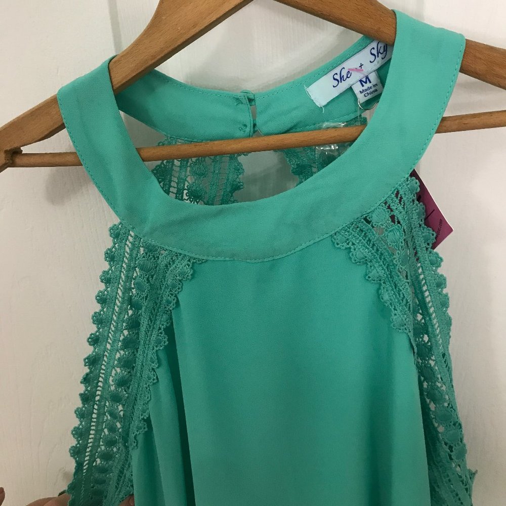 Jade sleeveless shift dress - Picture 4 of 8
